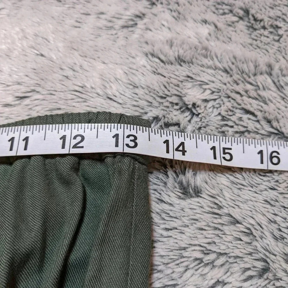 Aritzia Sunday Best Green Taggie Tabata Jumpsuit Pockets Strapless Size Small - Picture 9 of 11